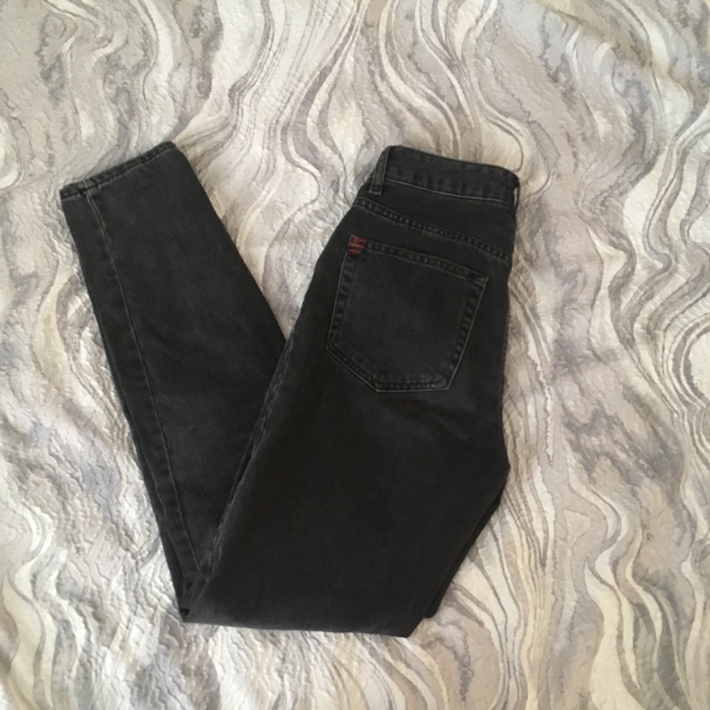 Washed Black BDG Mom Jean (Urban Outfitters)